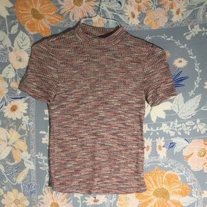 WHICH WE WANT Spacedye Mockneck Size S